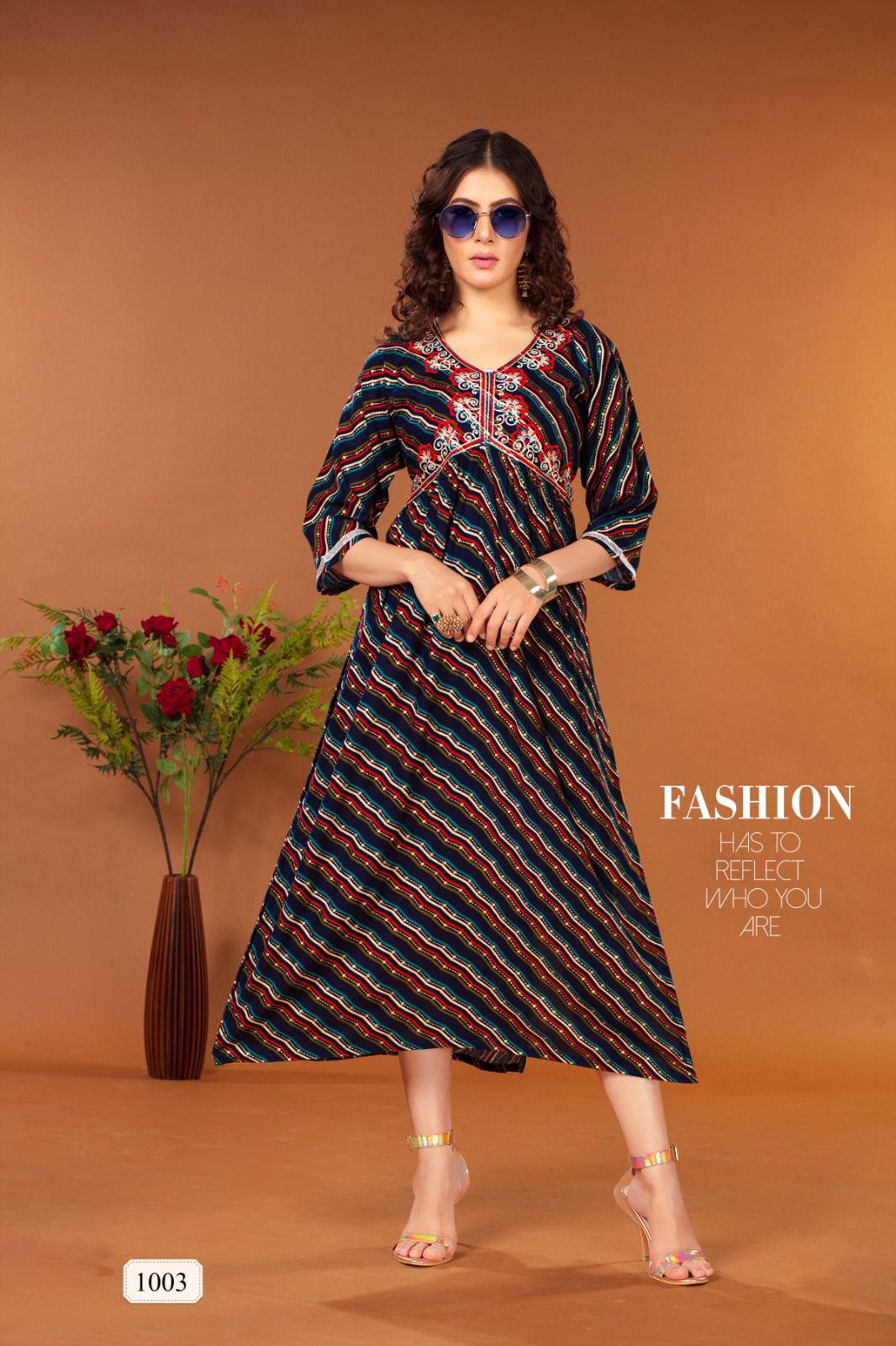 Muskan By Viyaa Aliya Cut Long Printed Kurtis Catalog
